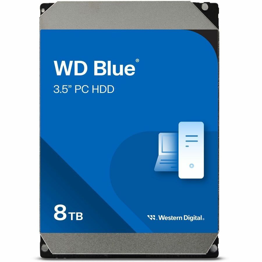 WD WD80EAAZ 8TB Blue PC Desktop Hard Drive 5640RPM 256MB Cache CMR