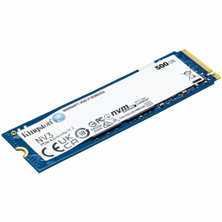 Kingston SNV3S/500G NV3 500GB M.2 2280 NVMe PCIe Internal Solid