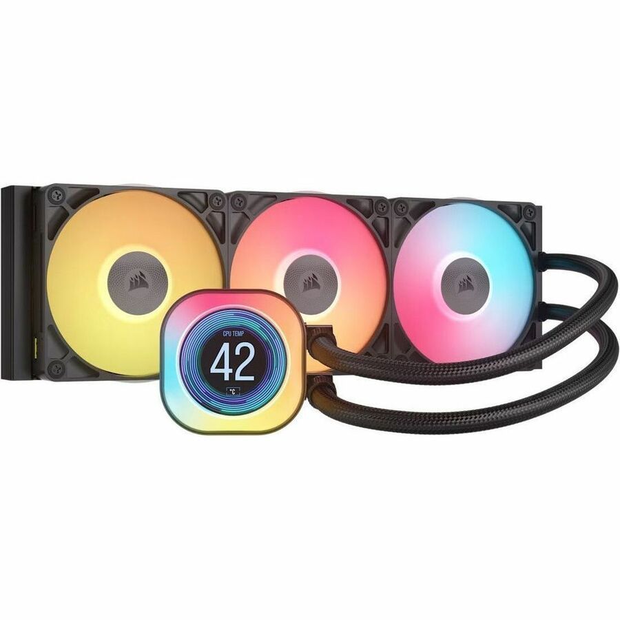 Corsair CW-9061023-WW iCUE LINK TITAN 360 RX LCD Liquid CPU Cooler