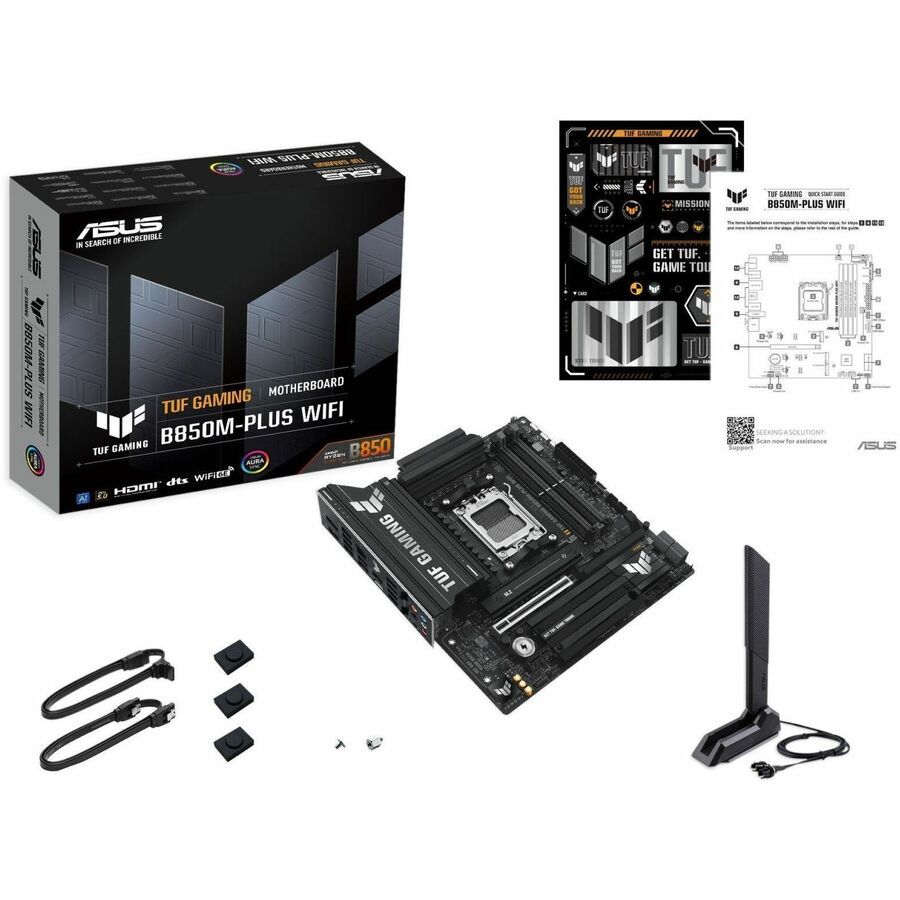 ASUS TUF GAMING B850M-PLUS WIFI mATX Motherboard AM5 Socket AMD