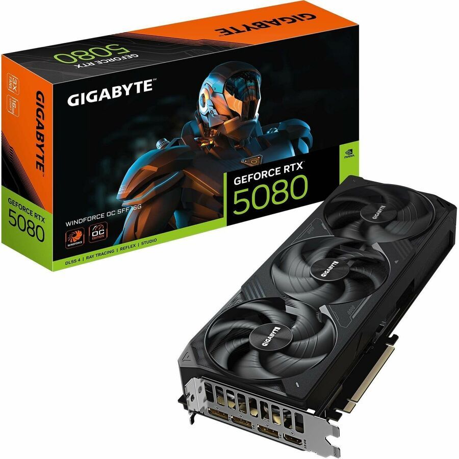 Gigabyte GV-N5080WF3OC-16GD WINDFORCE GeForce RTX 5080 16GB GDDR7