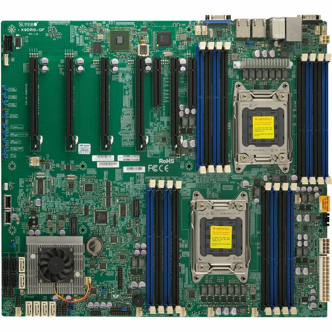 SuperMicro SuperMicro X9DRG-QFマザーボード 一式 SuperMicro MBD-X9DRG-QF-B Dual LGA2011 Intel C602DDR3/SATA3/V&Dual GBE