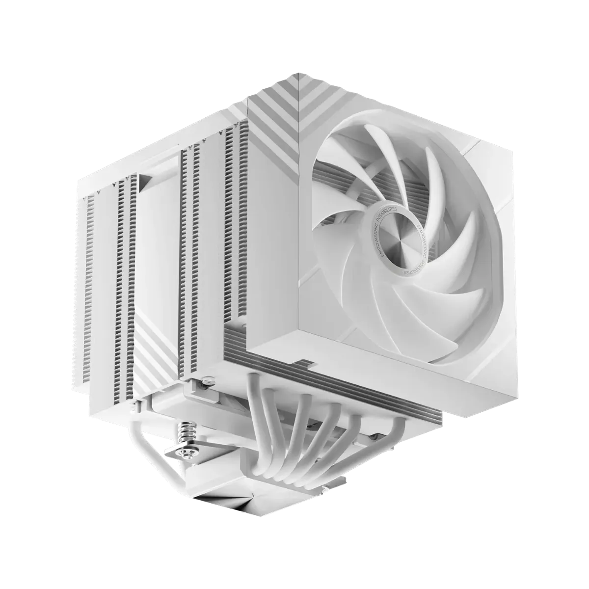 TRYX TURRIS 620 CPU Air Cooler White 5.0in IPS Customizable Screen