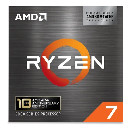 AMD Ryzen 7 5800X3D 10th Anniversary Edition 8 Cores 16 Threads