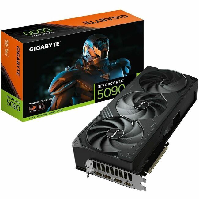 GV-N5090WF3OC-32GD GIGABYTE グラフィックボード Gigabyte GV-N5090WF3OC-32GD GeForce RTX 5090 WINDFORCE OC 32GB