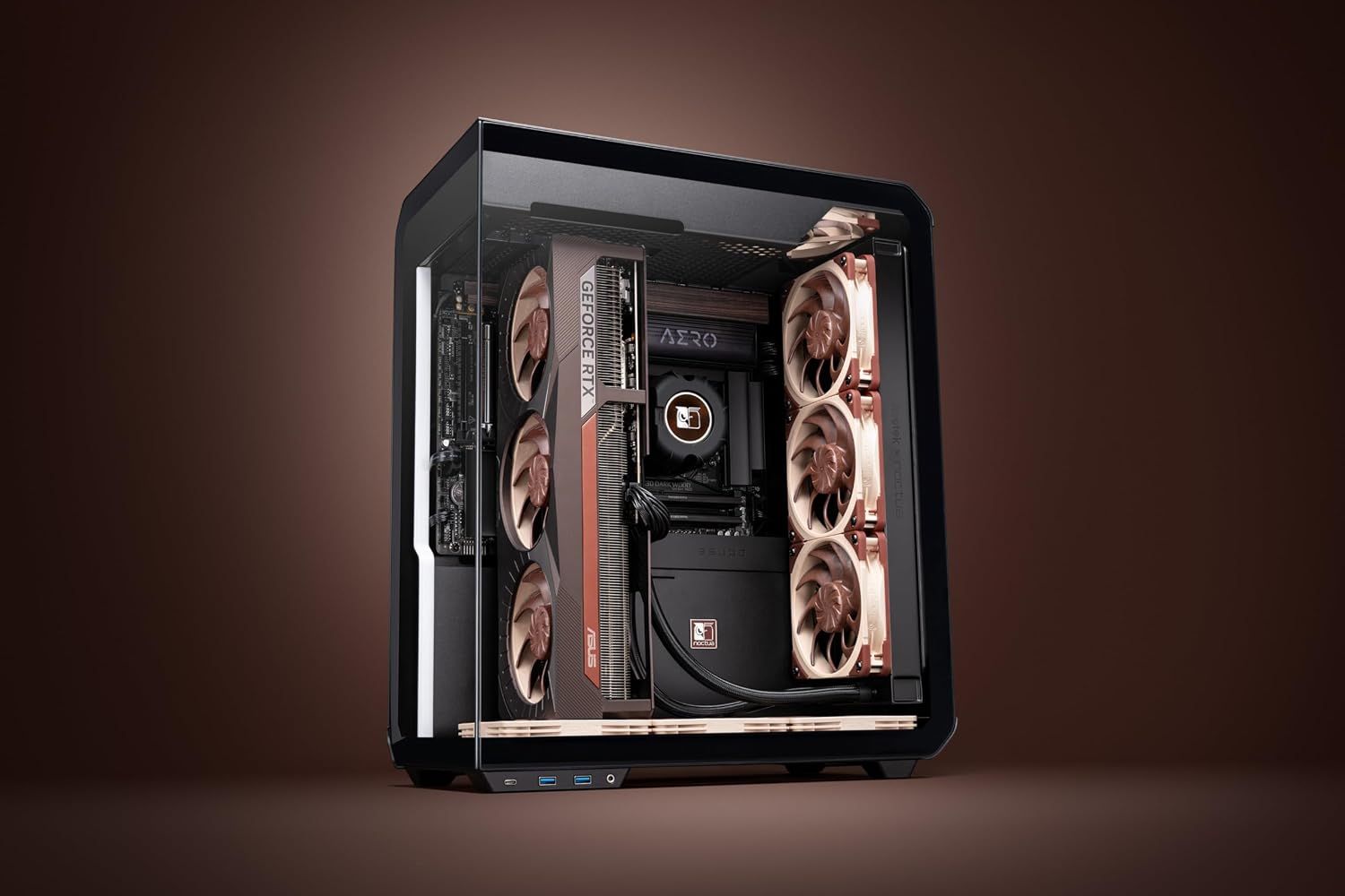 ニックス　Noctua NL-LC1-36 360mと換装ファンセット Noctua NL-LC1-36 360mm AIO Liquid CPU Cooler3x 120mm NF-A12x25 G2