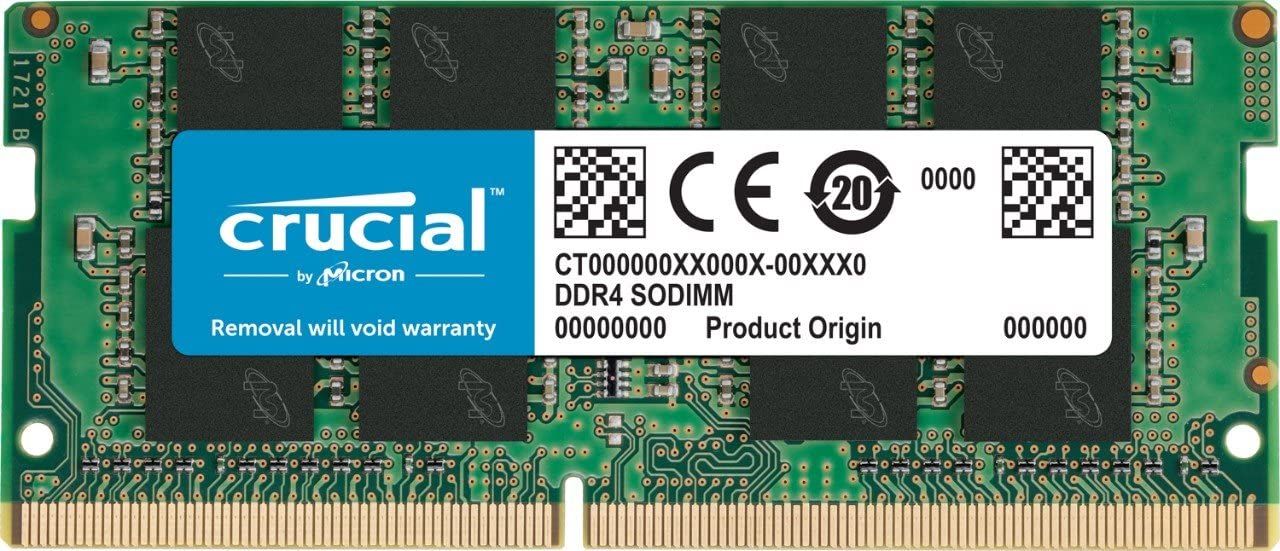 CS4432 Crucial 32GB SODIMM DDR4 3200 PC4-25600 CL22 1.2V