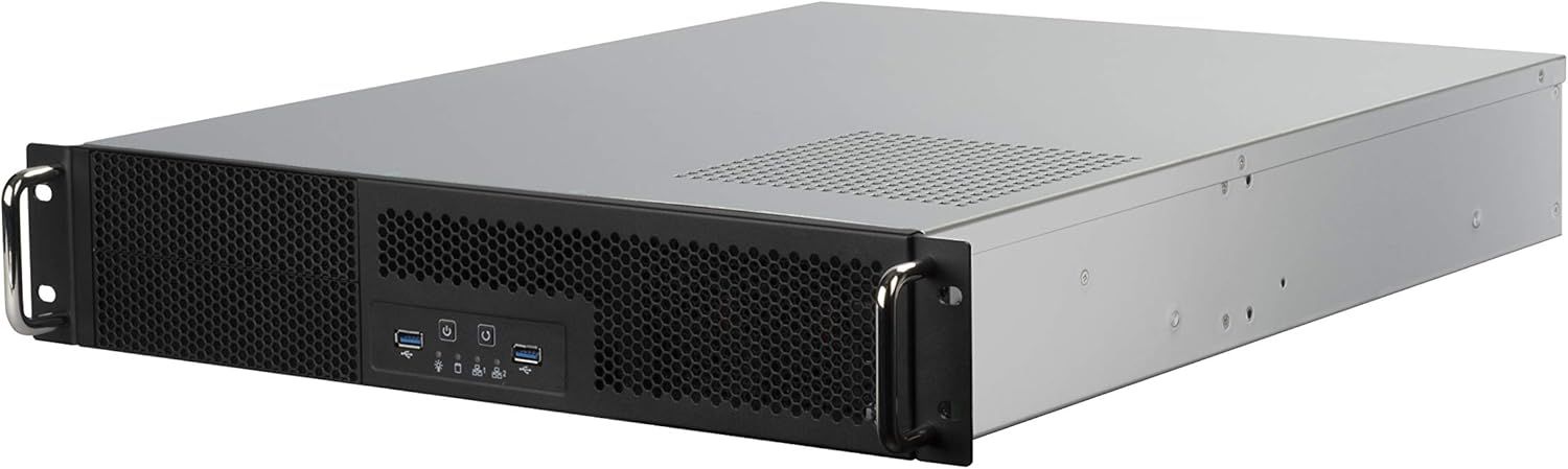 SilverStone SST-RM23-502 2U Dual 5.25in Drive Bay ATX rackmount