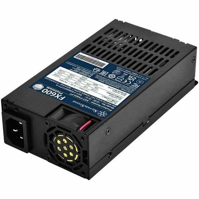 SilverStone FX600-PT 600W Flex ATX Power Supply Cybenetics