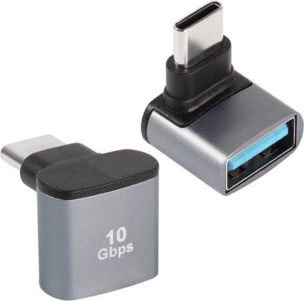 Adattatore USB-C Femmina A USB-A Maschio 10 Gbps, USB 3.1 OTG Con Supporto Video E Audio