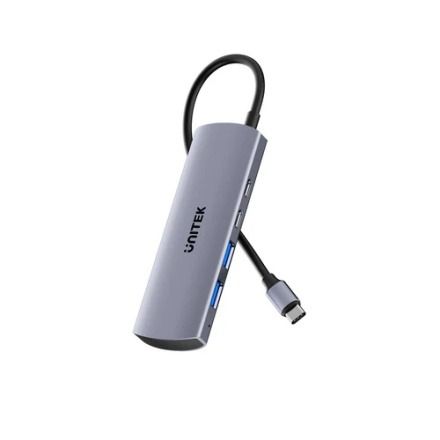 Unitek H1112DGY01 4-in-1 10Gbps USB-C Hub with 2 USB-A & 2 USB-C