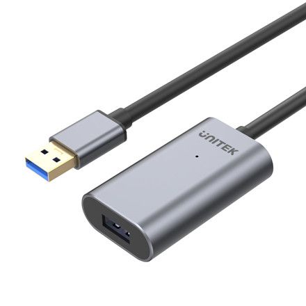 Unitek Y-3005 USB3.0 Aluminum Extension Cable 10M (32.8')Space Unitek Y-3005 USB3.0 Aluminum Extension Cable 10M (32.8')Space
