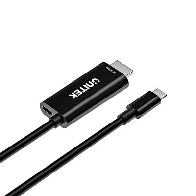 Unitek V1439ABK01 USB-C to HDMI 4K@60Hz Cable w/ PD 100W 2M (6.6ft