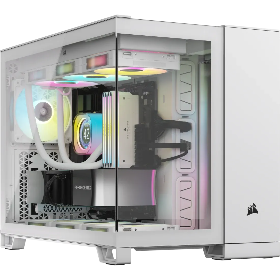 Corsair CC-9011268-WW iCUE LINK 2500X RGB Micro ATX Dual Chamber
