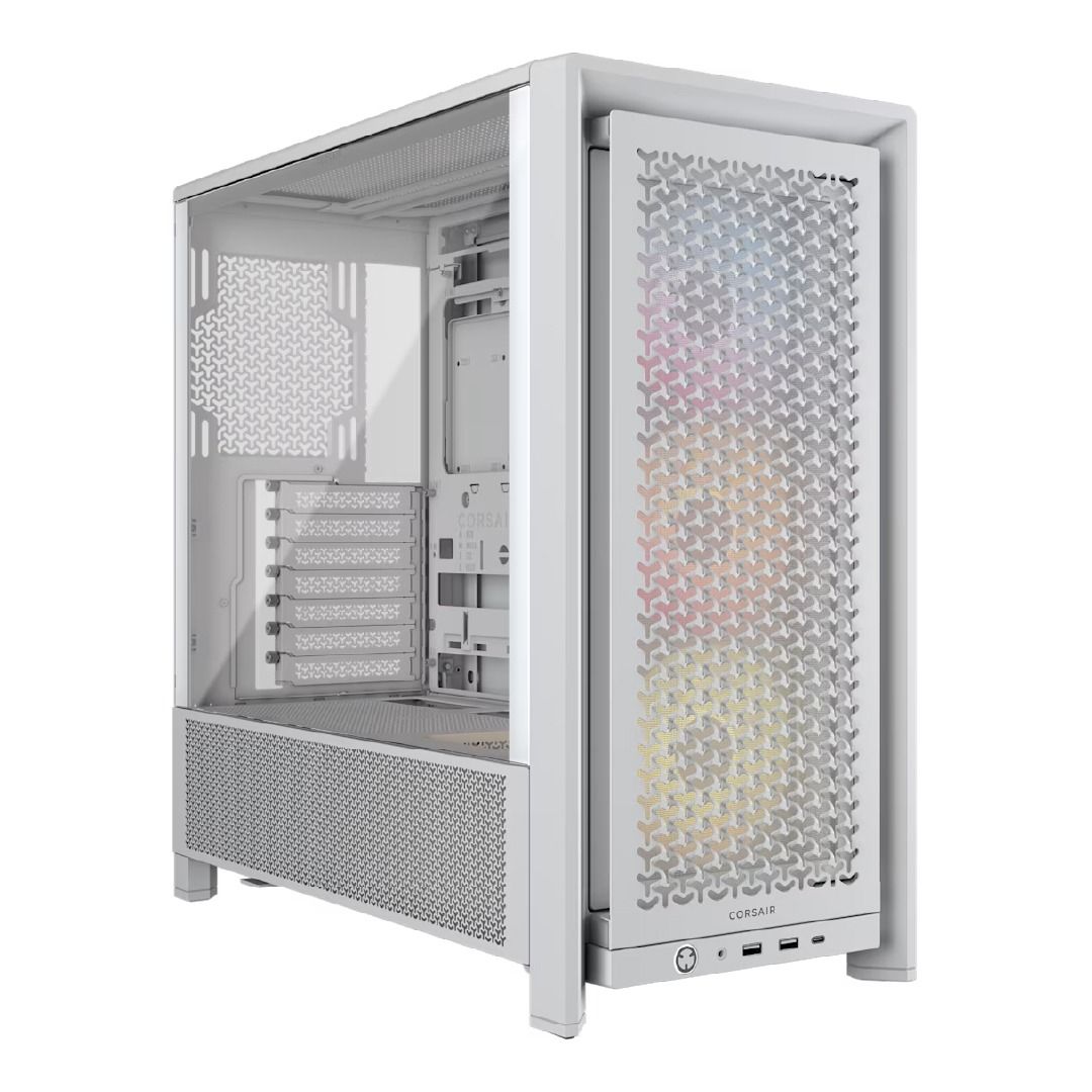 美品 Corsair FRAME 4000D RS CC-9011297-WW Corsair CC-9011297-WW FRAME 4000D RS ARGB Mid-Tower E-ATX Desktop