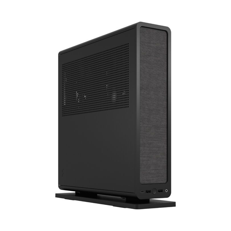 Fractal Design FD-C-RID1N-11 Ridge Mini-ITX Case Black PCIe 4.0