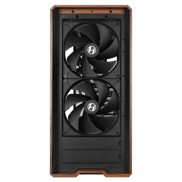 Lian-Li LANCOOL 217 Genuine Walnut Wood Computer Case Mid-Tower
