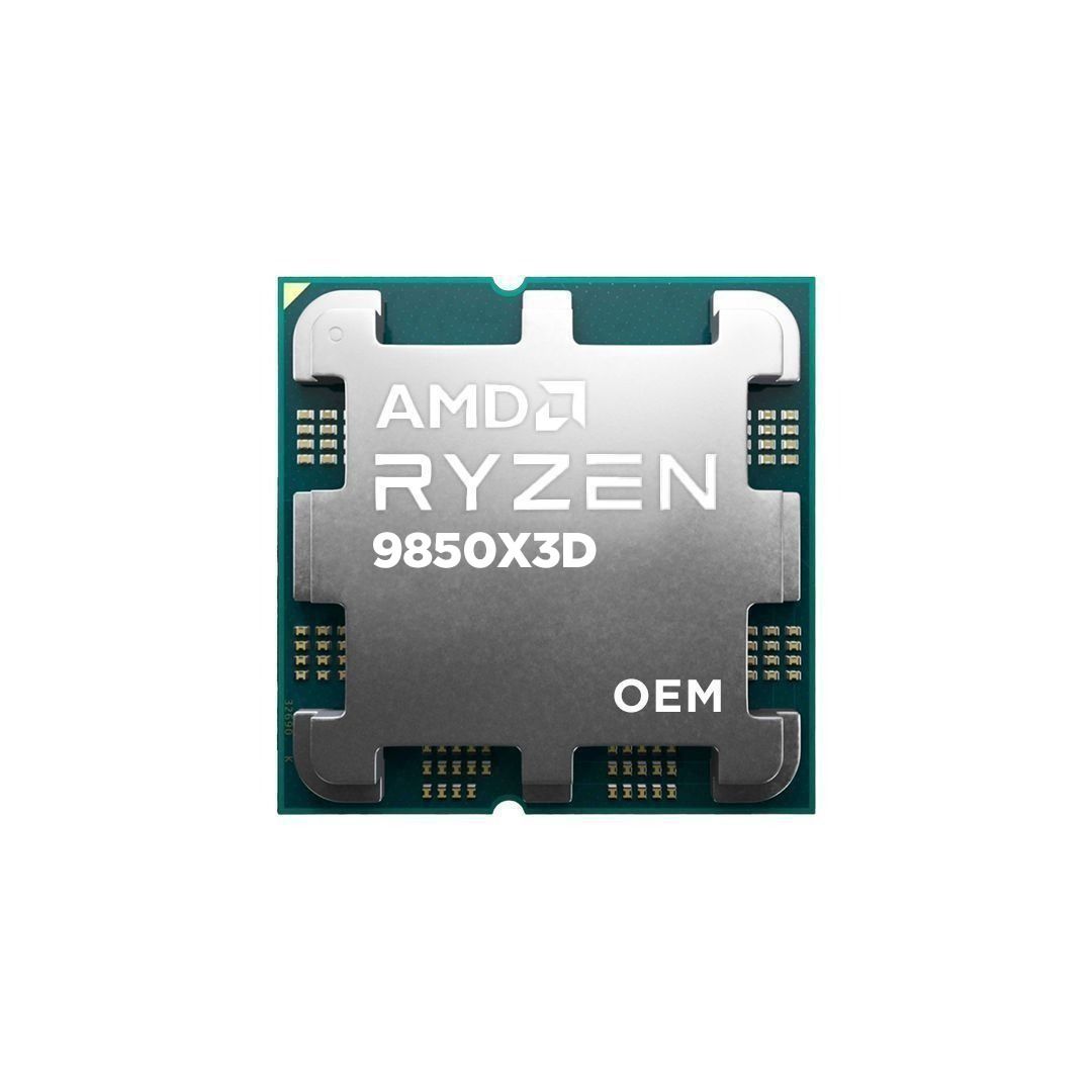 AMD Ryzen 7 9850X3D OEM Tray without Cooler 8 Cores 16 Threads 4.7