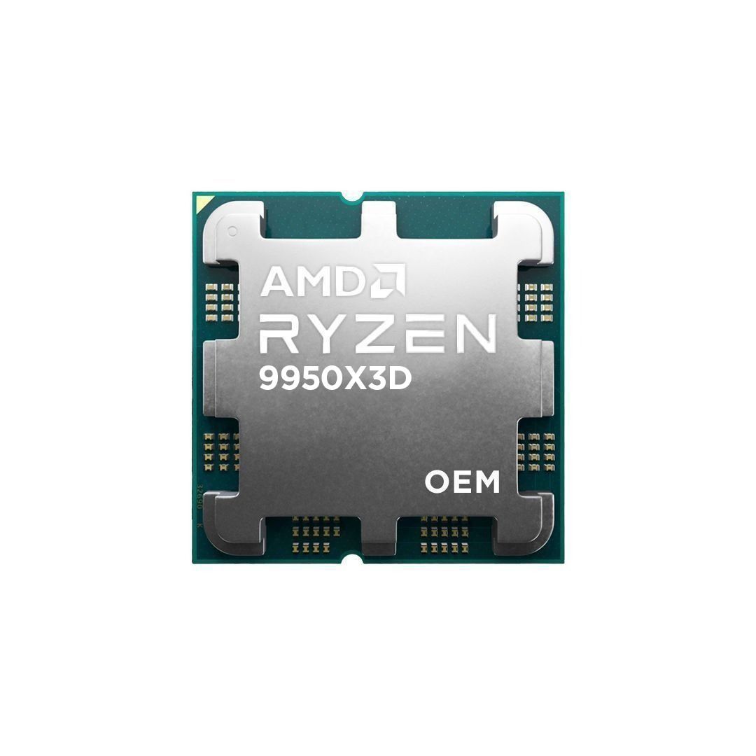 AMD Ryzen 9 9950X3D OEM Tray 100-000000719 Without Cooler 16 Cores
