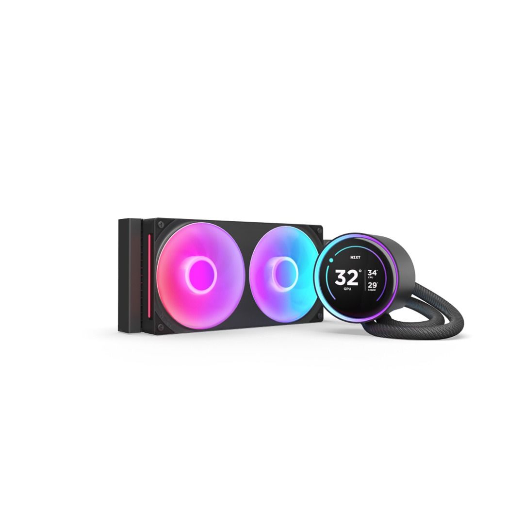 NZXT RL-KR24E-B2 Kraken Elite RGB 240 Black AIOLiquid CPU Cooler
