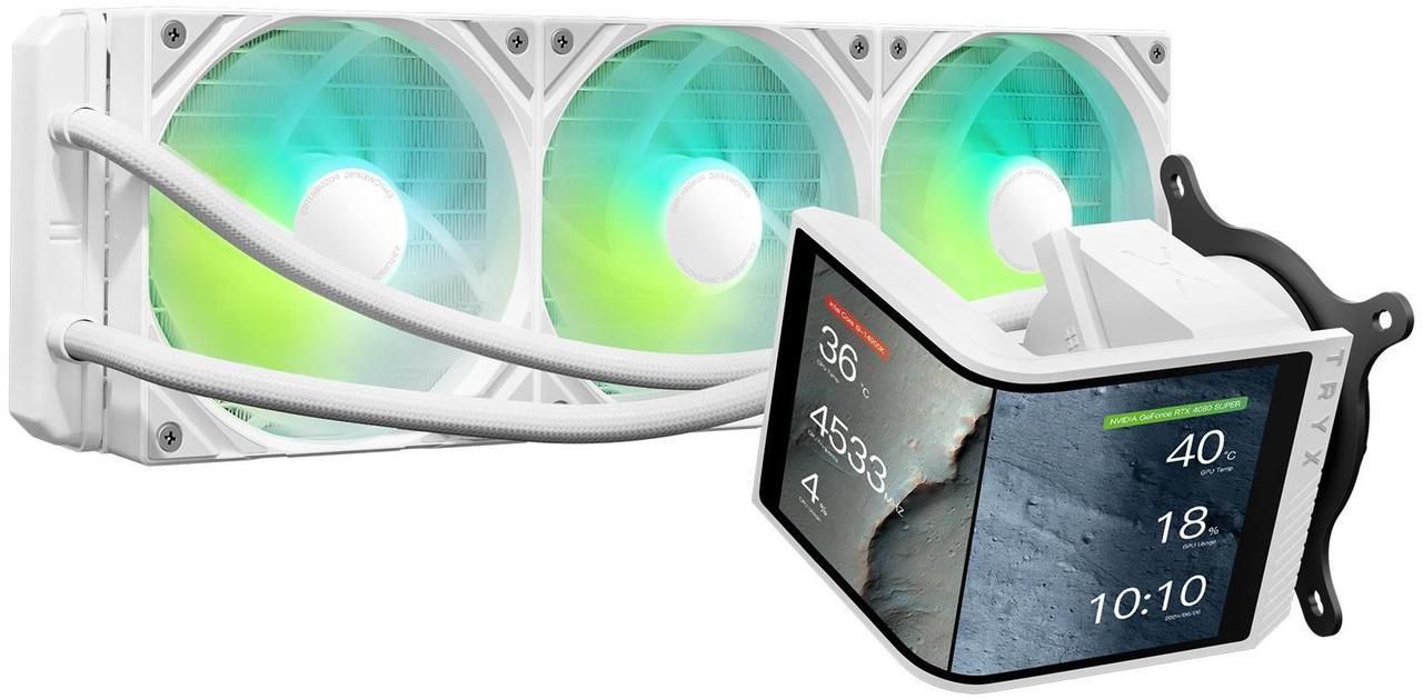 TRYX L-P360L-AM3M-G0W Panorama SE 360 ARGB White AIO CPU Cooler