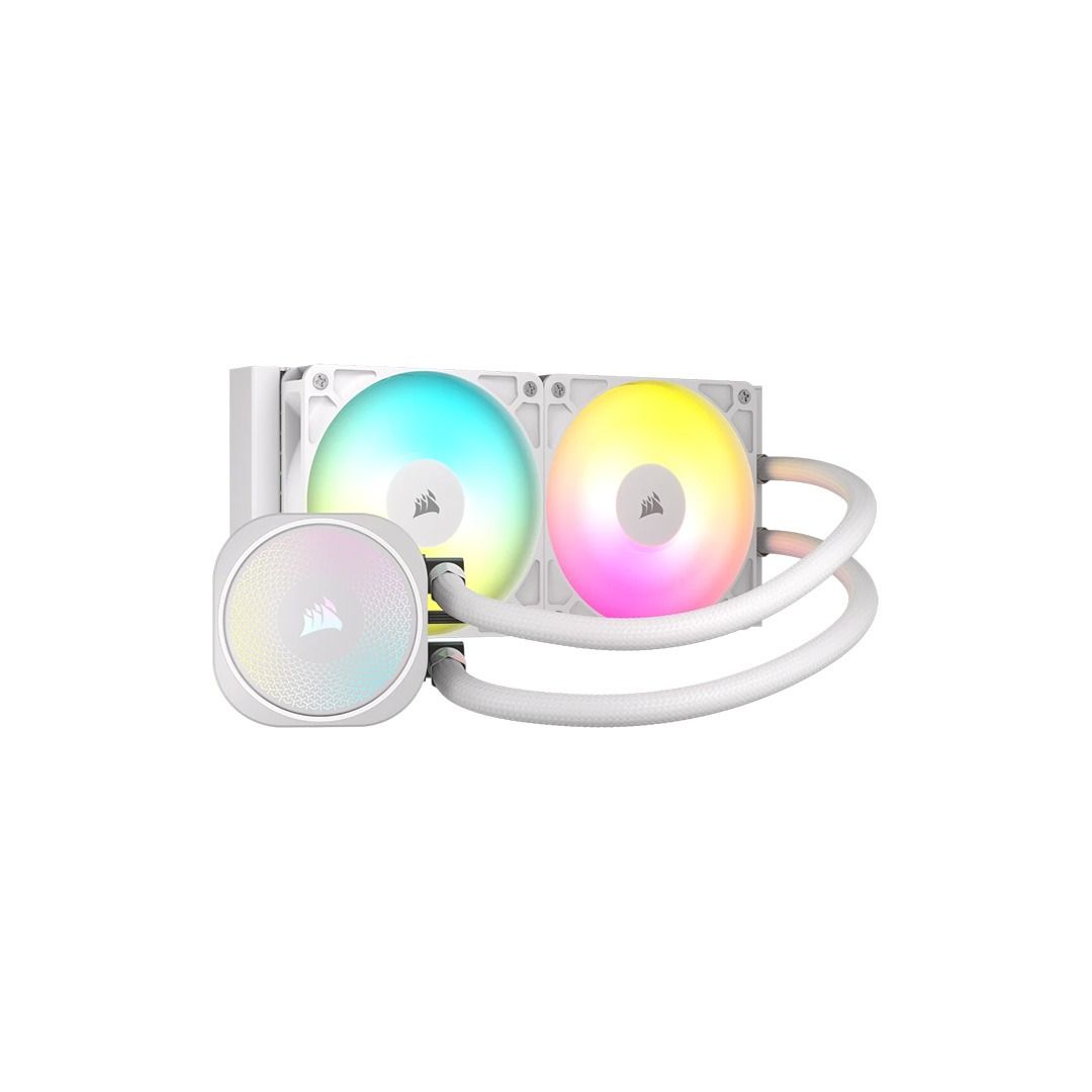 Corsair CW-9060094-WW NAUTILUS 240 RS ARGB WhiteLiquid CPU Cooler