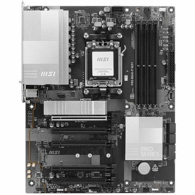 MSI PRO B840-P WIFI ATXマザーボード MB6695 MSI PRO B840-P WIFI AM5 AMD ATX Motherboard Ryzen 7000 8000 9000