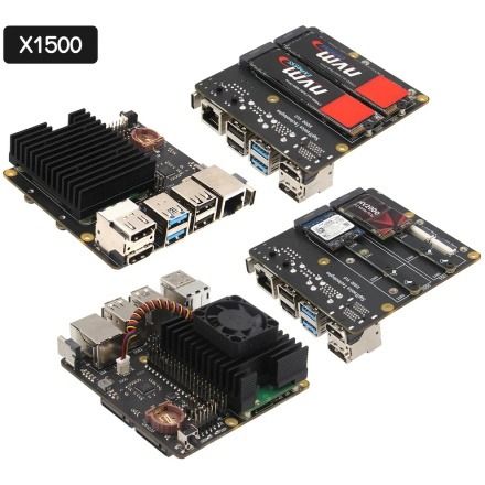 Geekworm X1500 CM5 IO Carrier Board for Raspberry Pi Compute