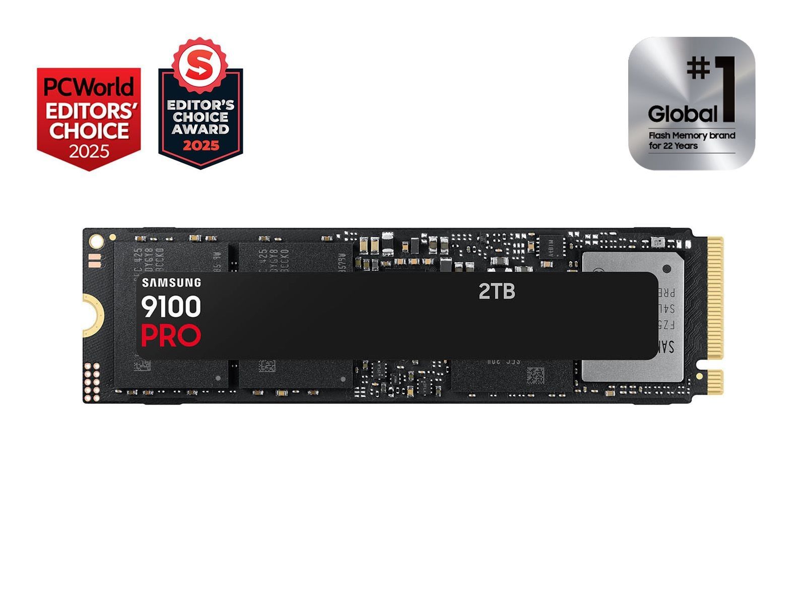 Samsung SSD 2TB M.2 2280 NVMe PCパーツ 大容量 Samsung MZ-VAP2T0B/AM 9100 PRO 2TB NVMe Solid State Drive PCIe 5x4