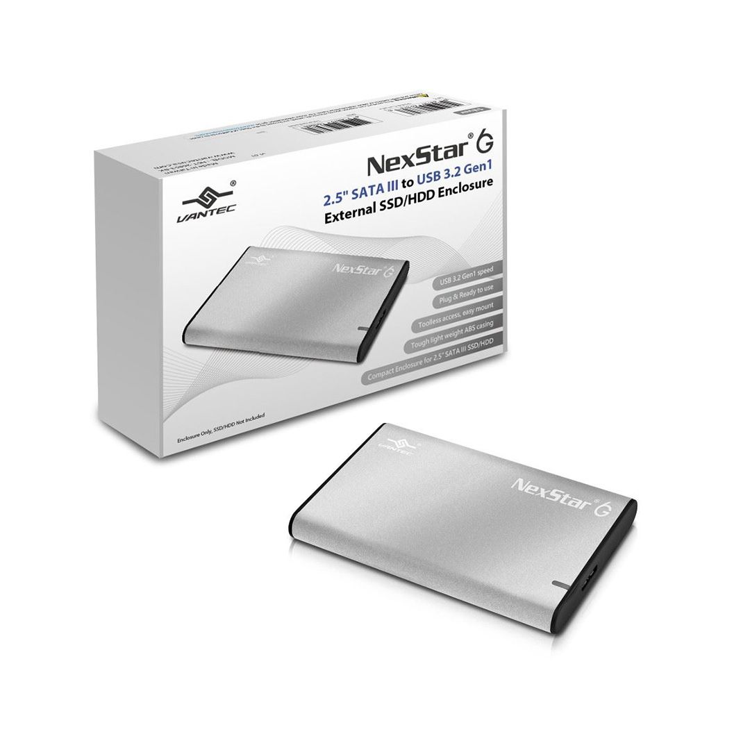 Vantec NST-268S3-SV NexStar 6G External Hard Drive Enclosure SATA