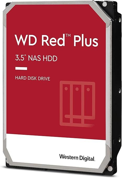 WD WD30EFPX 3TB Red Plus 3.5in NAS Internal HardDisk Drive 5400RPM