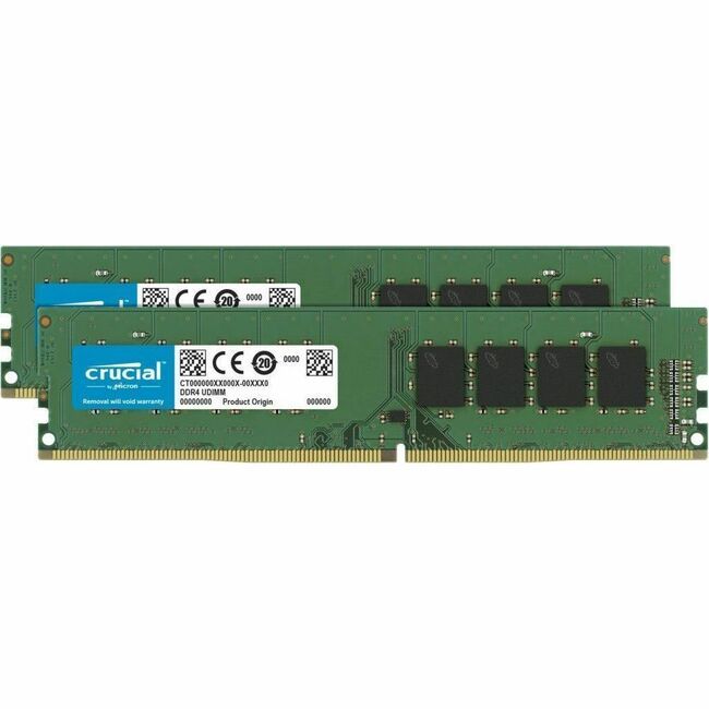 Crucial 16GB (2x8GB) DDR4 Desktop MemoryCL3200 MT/s CL22 1.20 V