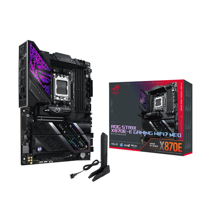 ASUS ROG STRIX X870E-E GAMING WIFI7 NEO GamingMotherboard AMD