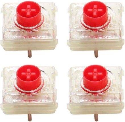 CHERRY MX Low Profile RGB Red Switch Set 100 Switches