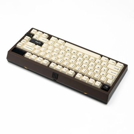 Meletrix ZOOM75 TIGA Custom Tri-mode Keyboard WS PBT Creamy