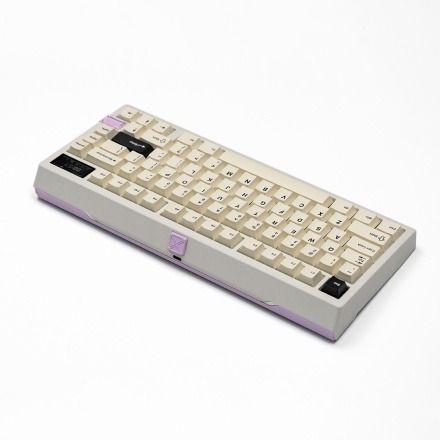 Meletrix ZOOM75 TIGA Custom Tri-mode Keyboard WS PBT Creamy
