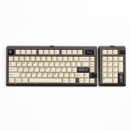 Meletrix ZOOM75 TIGA Custom Tri-mode Keyboard WS PBT Creamy