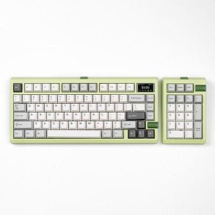 Meletrix ZOOMPAD TIGA Custom Tri-mode Number Pad WS PBT Gray Skies