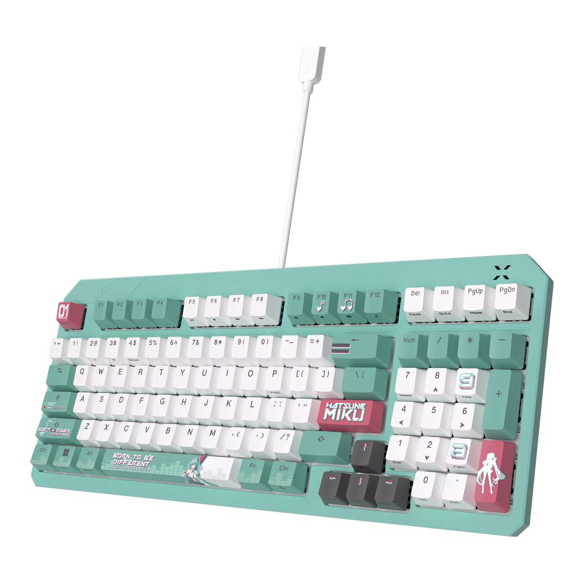 ASUS TUF Gaming K3 Gen II Hatsune Miku Edition Optical-Mechanical