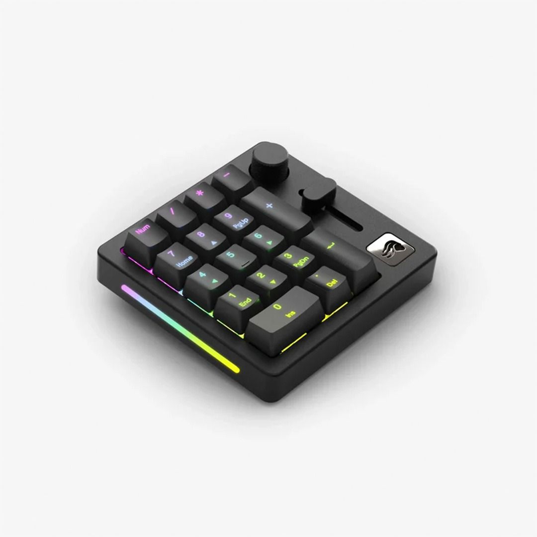 Glorious GLO-GMMK-NP-FOX-B Glorious Numpad Prebuilt Black Slate
