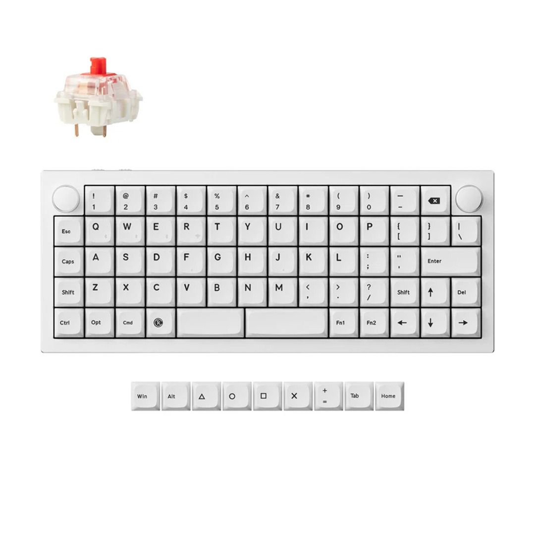【未開封】Keychron Q15 Max（ホワイト） Keychron Q15M-P1 Q15 Max QMK Wireless CustomMechanical Keyboard