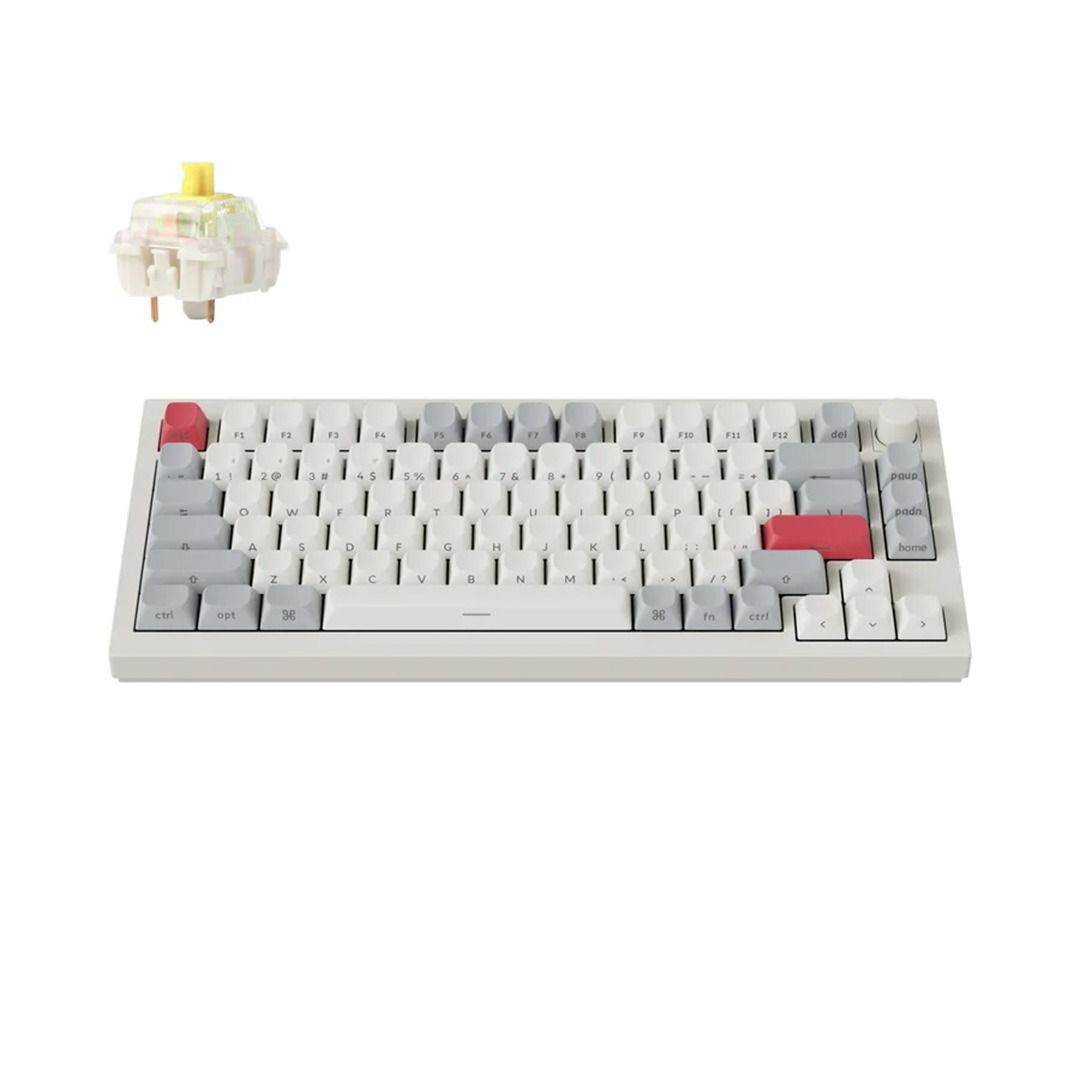 Keychron Q1M-P4S Q1 Max QMK/VIA Wireless CustomMechanical Keyboard