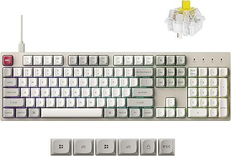 Keychron C2PX-M4 C2 Pro 8K QMK Wired CustomMechanical Keyboard RGB