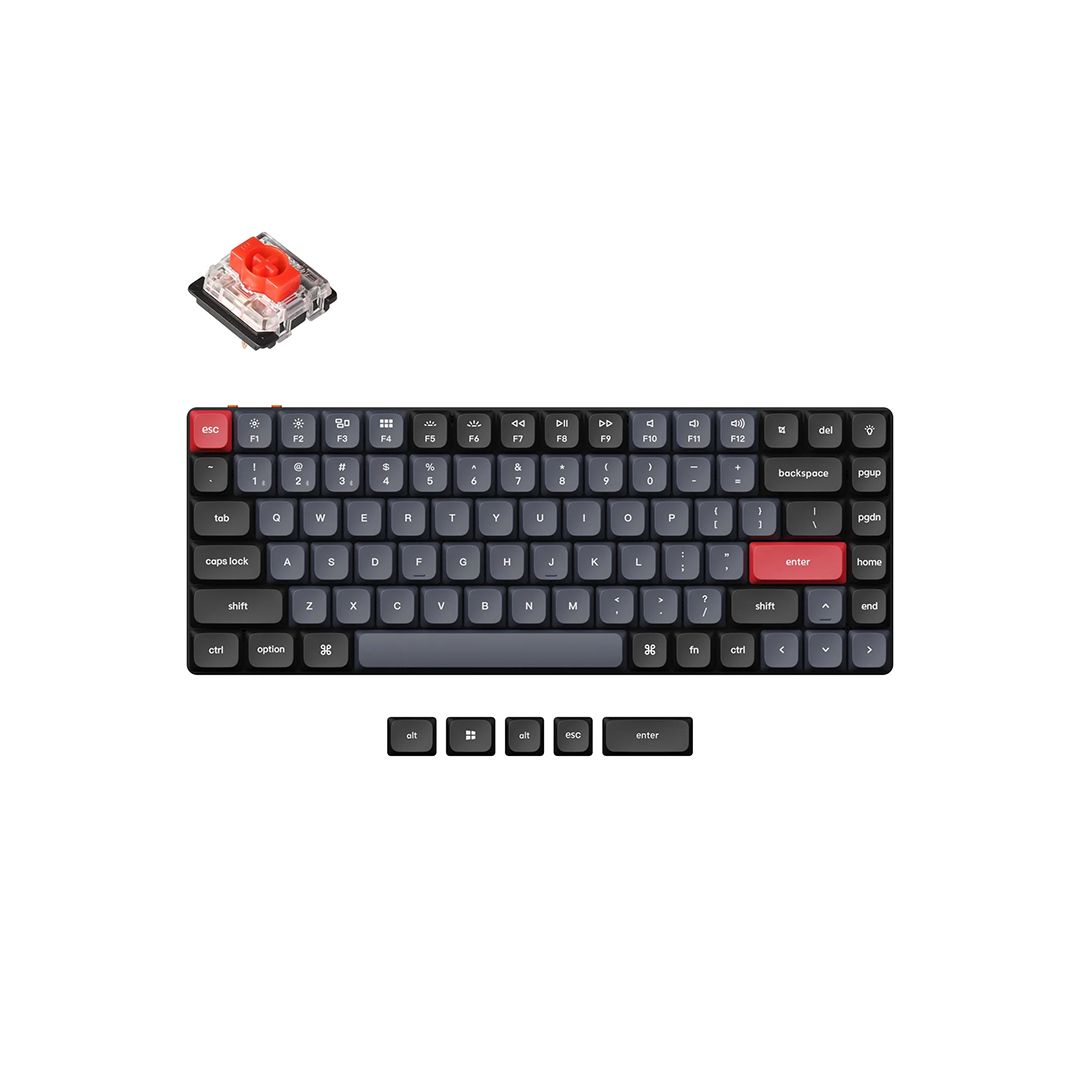 keychron K3 pro RGB 赤軸 US配列 Keychron K3 Pro QMK/VIA ワイヤレス・メカニカルキーボード | kopek｜