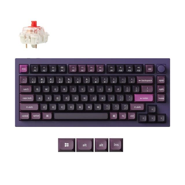 Keychron Q1M-V1 Q1 Max QMK/VIA Wireless Custom Mechanical