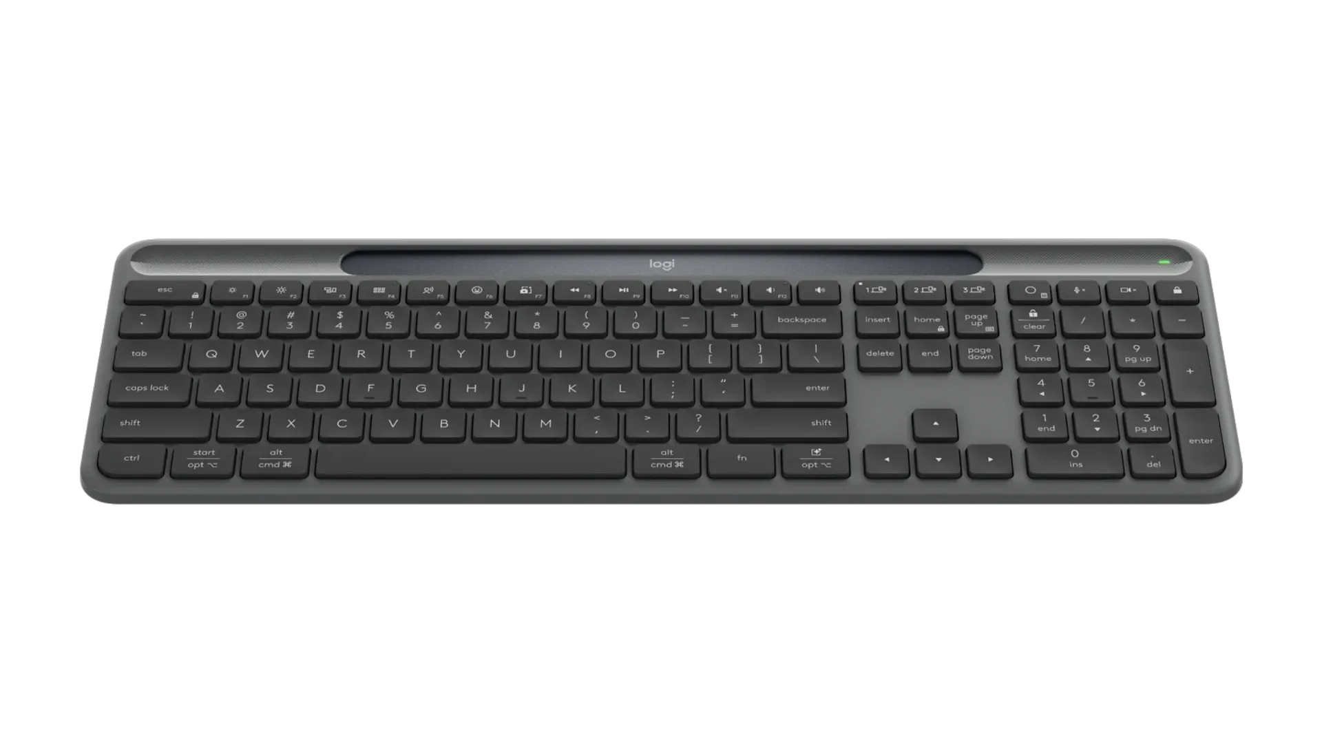 Logitech Signature Slim Solar Wireless Keyboard K980 - Thumbnail 3