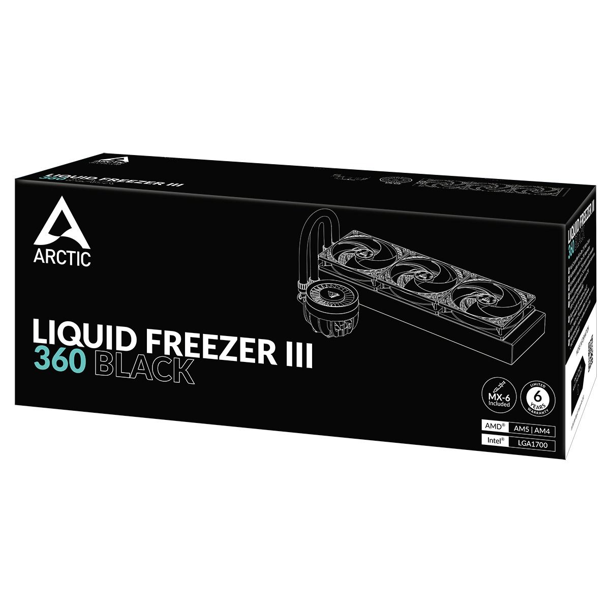 Arctic Cooling ACFRE00136A Liquid Freezer III 360AIO Processor