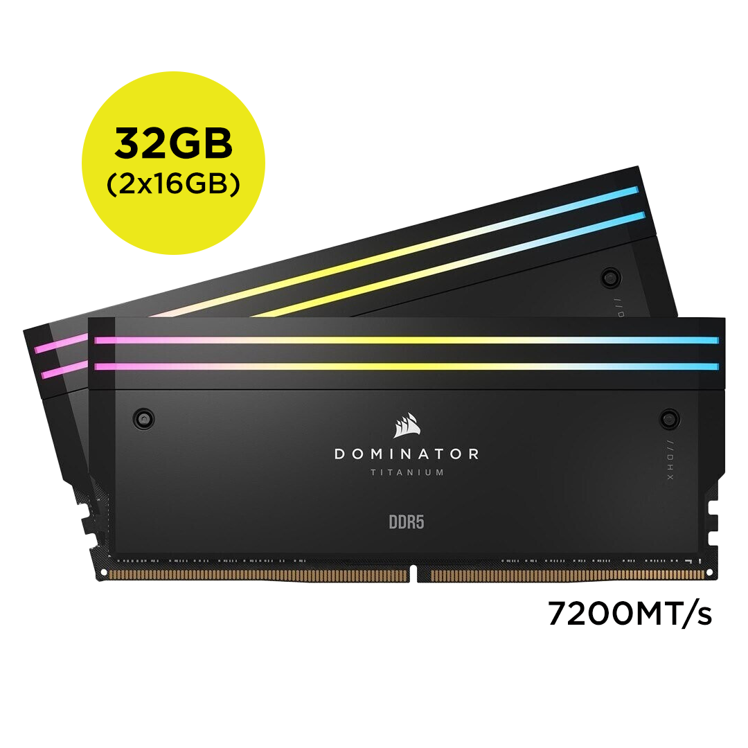 Corsair CMP32GX5M2X7200C34 DOMINATOR TITANIUM 32GB2x16GB DDR5