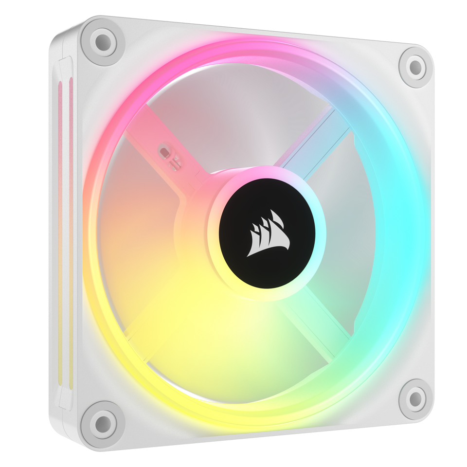 Corsair CO-9051005-WW QX120 RGB Single White iCUELINK 120mm PWM PC