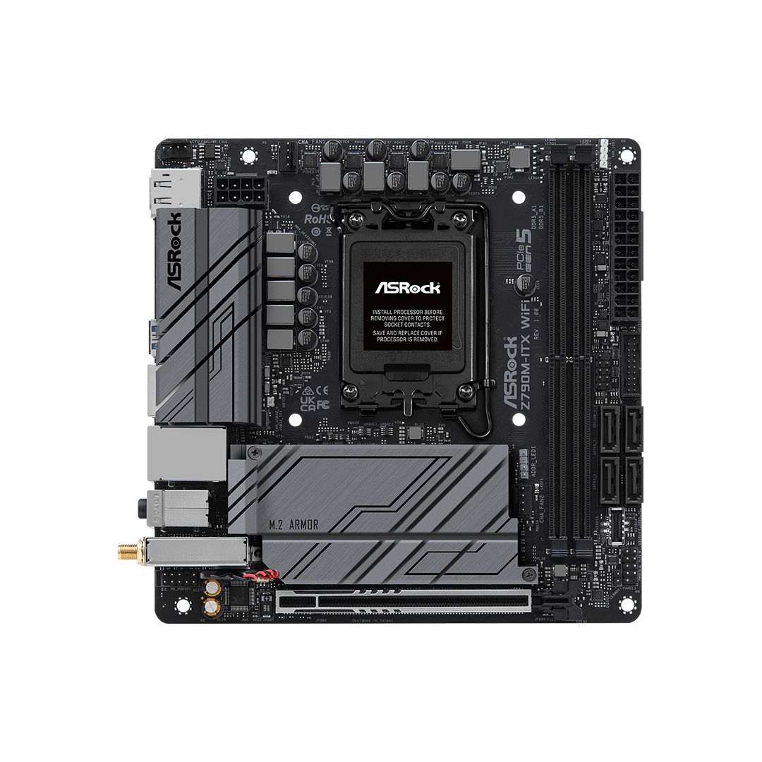 ASRock Z790M-ITX WiFi Mini-ITX Motherboard Intel 12th/13th Gen LGA